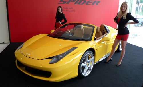 How Much is a Ferrari 458 Spider 3