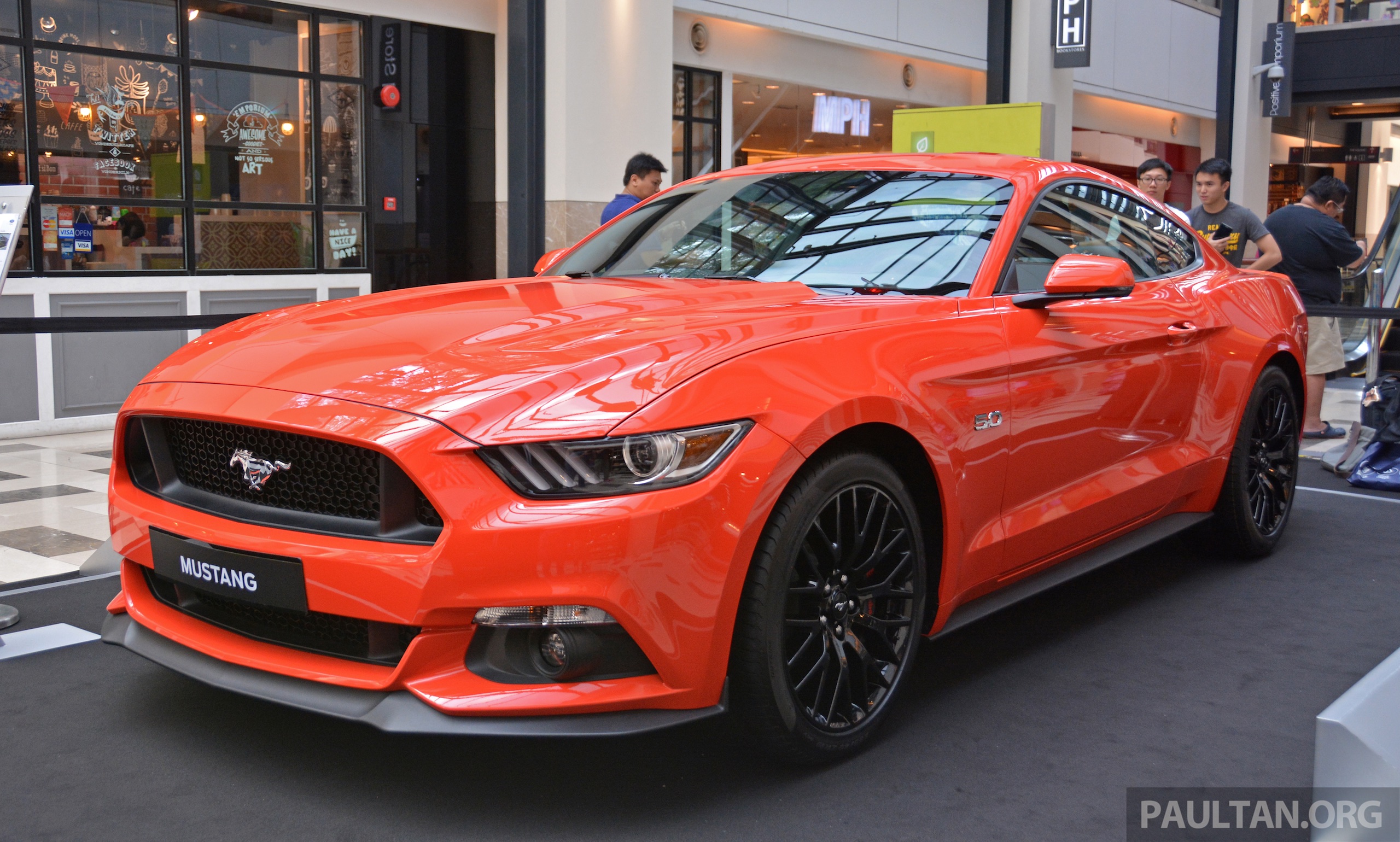 GALLERY: Ford Mustang 5.0 GT on display at Publika Paul ...