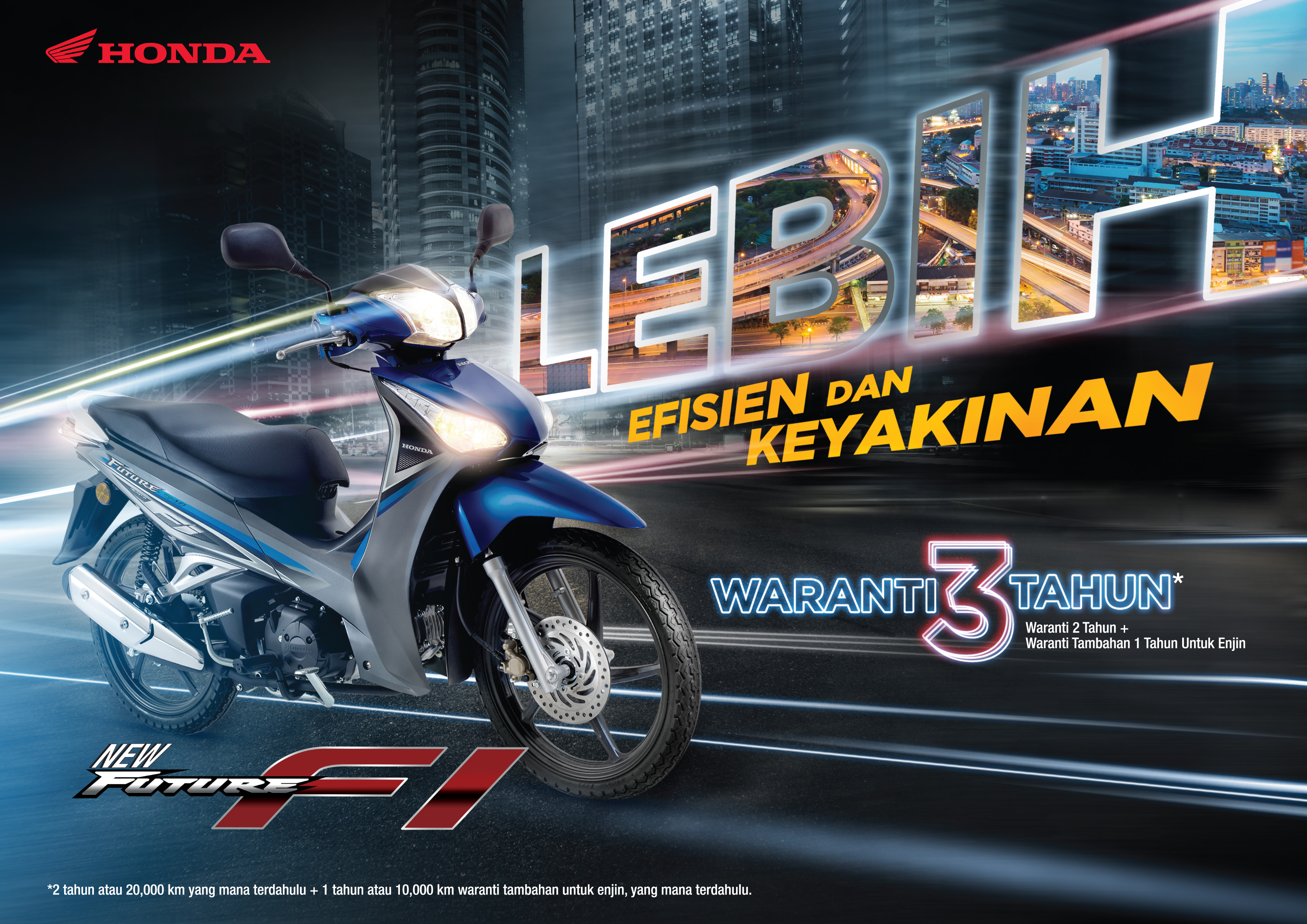 2016 Honda Future FI in new colours - from RM6,072
